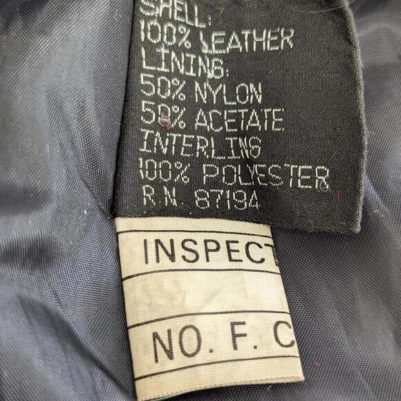 DIRECT ACTION! STUNNING FINE BLACK LEATHER, SUEDE, EMBROIDERED DETAIL COAT! SZ M - Picture 5 of 10